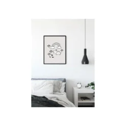 KomarWandbild Scribble Bunny 50x70 cm