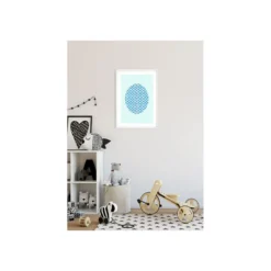 KomarWandbild Shelly Patterns Aqua 50x70 cm