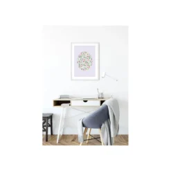 KomarWandbild Shelly Patterns Lavender 50x70 cm