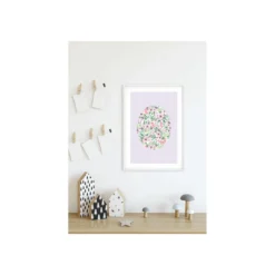 KomarWandbild Shelly Patterns Lavender 50x70 cm