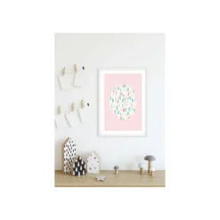 KomarWandbild Shelly Patterns Rose 50x70 cm
