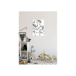 KomarWandbild Snow White Apple Bite white 50x70 cm