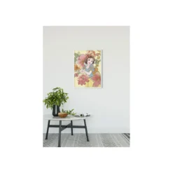 KomarWandbild Snow White Flowers 50x70 cm