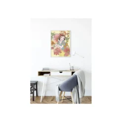 KomarWandbild Snow White Flowers 40x50 cm