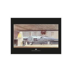 KomarWandbild Star Wars Classic Mos Eisley Hangar 70x50 cm