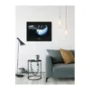 KomarWandbild Star Wars Classic Hoth Orbit 70x50 cm