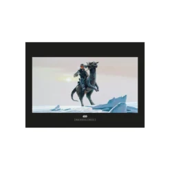KomarWandbild Star Wars Classic Hoth Tauntaun 70x50 cm