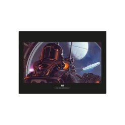 KomarWandbild Star Wars Classic TIE-Fighter Pilot 70x50 cm