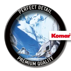 KomarWandbild Star Wars Classic Hoth Battle Snowspeeder 70x50 cm