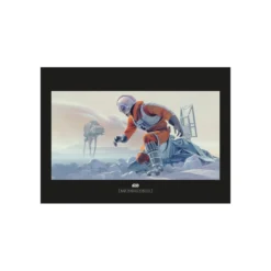 KomarWandbild Star Wars Classic Hoth Battle Pilot 70x50 cm