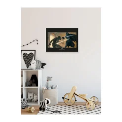 KomarWandbild Star Wars Classic Vader Luke Hallway 70x50 cm