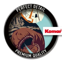KomarWandbild Star Wars Classic Vector Asteroid Worm 50x70 cm