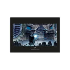 KomarWandbild Star Wars Classic Vader Luke Throneroom 50x40 cm