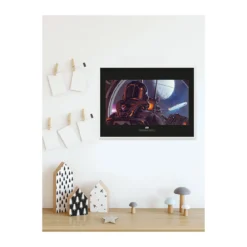 KomarWandbild Star Wars Classic TIE-Fighter Pilot 50x40 cm