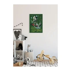 KomarWandbild Star Wars Classic Vector Endor 40x50 cm