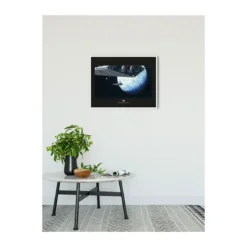 KomarWandbild Star Wars Classic Hoth Orbit 50x40 cm