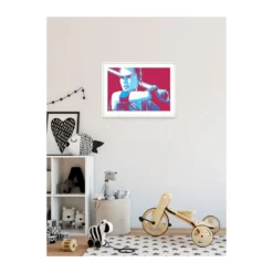 KomarWandbild Star Wars Faces Rey 70x50 cm