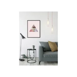 KomarWandbild Triangles Top Red 50x70 cm