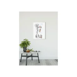 KomarWandbild Winnie the Pooh Hang on 50x70 cm