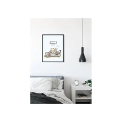 KomarWandbild Winnie the Pooh Path 50x70 cm