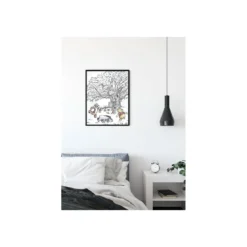KomarWandbild Winnie the Pooh Playground 40x50 cm