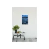 KomarWandbild Word Lake Silence Blue 50x70 cm