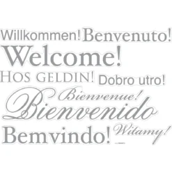 KomarWandtattoo Welcome 50x70 cm