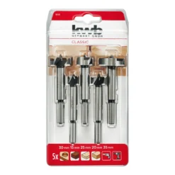 kwb Forstnerbohrer-Set mit Rundschaft 5-tlg. 93–94 mm Ø 15–35 mm