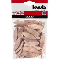kwbHolzverbinderplättchen 15 x 4 mm