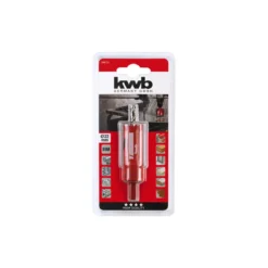 kwbLöchsäge mit Schaft und Bohrer Durchmesser 22 mm
