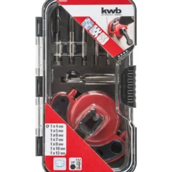 kwbLochsägen-Set Diamant 8 teilig Durchmesser 4-12 mm