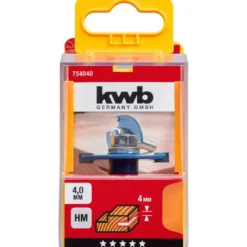 kwbScheibennutfräser mit Spannschaft 4 mm