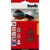kwbSchleifdreiecke Quick Stick Holz und Metall K120