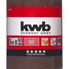 kwbSchleifmittel-Rollen Holz und Metall 5 m x 93 mm K80