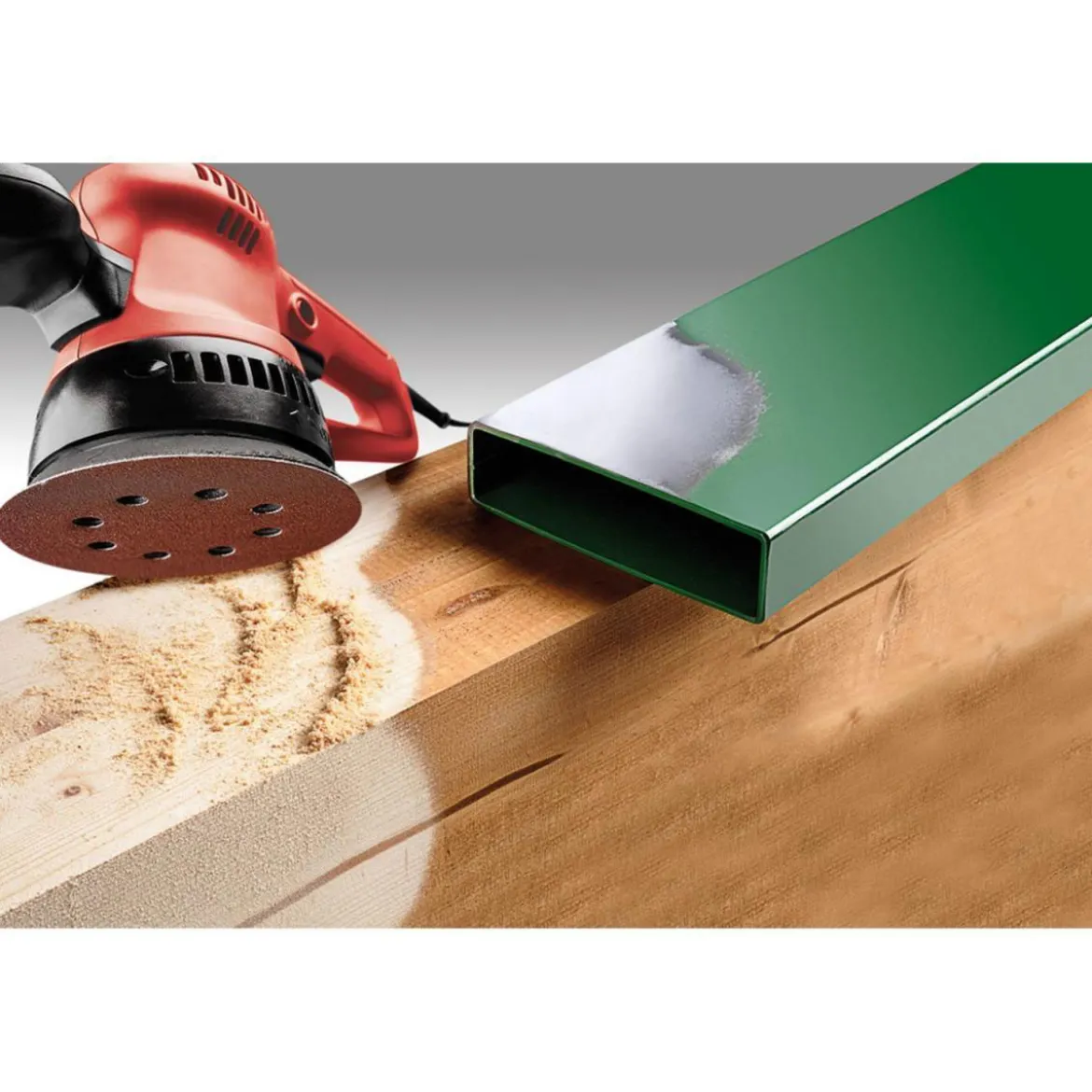 kwbSchleifscheiben Quick-Stick Holz und Metall Durchmesser 125 mm K40 5 Stück