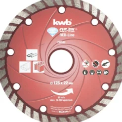 kwbTrennscheiben Cut-Fix Red-Line Diamant Durchmesser 125 mm