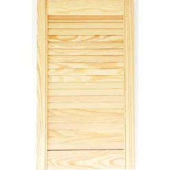Lamellentür Kiefer natur 61,5 x 59,4 x 2 cm