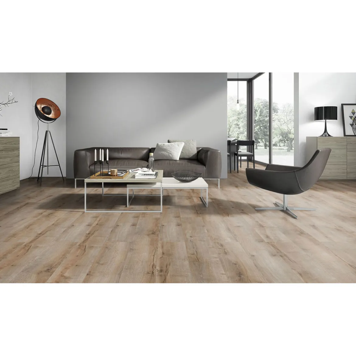 Laminat Classen WR 4V Oak beige 1285 x 192 x 8 mm NK 32