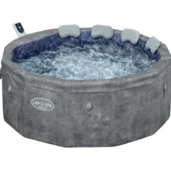 LAY-Z-SPA Whirlpool Carrara 170x65Foam Spa UltraFit Smart grau