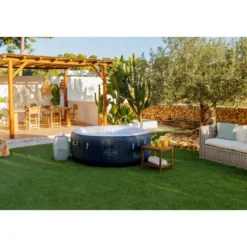 Lay-Z-Spa Whirlpool Miami AirJet4 Personen Dm. 180x66 cm, Dunkelblau