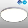 LED Deckenleuchte Garda D 28 cmH 5,5 cm, weiss satiniert