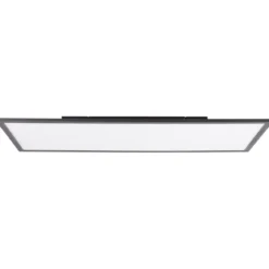 LED-Deckenleuchte Jacinda schwarz 80 x 40 cm