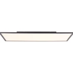 LED-Deckenleuchte Jacinda schwarz 80 x 40 cm