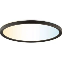 LED DL Avola 29,3cm 18W sw 2400lmCCT dimmbar Nachtlicht Timer FB