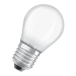 LED Tropfen dim E27 470lm 27K 40 WErsatz warmweiss Filament matt