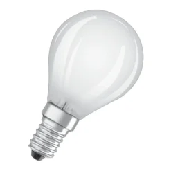 LED Tropfen E14 470lm 6.500 K40 WErsatz tageslichtweiss Filament matt