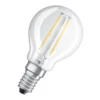 LED Tropfen E14 136lm 2.700K 15 WErsatz warmweiss Filament klar