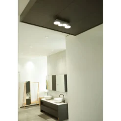 Lightme Badleuchte Aqua IP 44 4er Deckenleuchte Chrom