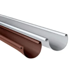 Marley Dachrinne RG 100 Kunststoff halbrund 2m grau