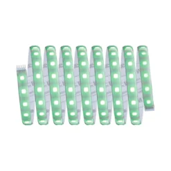 MaxLED 500 Basisset 3m RGBW IP44 Cover3000K 36W 230/24V 60VA Silber Kst